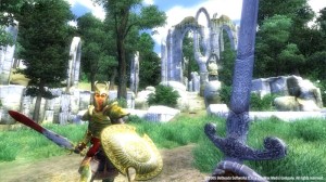 oblivion screenshot elven ruin