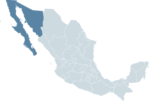 Republic of Sonora map